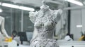Workshop on digital fashion design and the use of 3D printing in creating garments Royalty Free Stock Photo