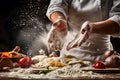 Workshop on Genuine Polish Pierogi making in a Culinary Institution Royalty Free Stock Photo