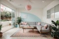 Showcasing Interior Design in Style Pastel Paradise