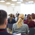 Workshop at university lecture hall.