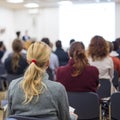 Workshop at university lecture hall.