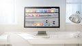 workspace background computer
