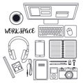 Workspace illustration