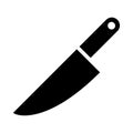 Knife vector icon Royalty Free Stock Photo