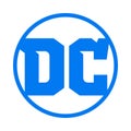 DC Comics vector logo Royalty Free Stock Photo