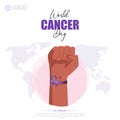 World Cancer Day, observed on February 4th each year