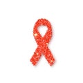 World AIDS day. Awareness. Medical sign. Vector icon