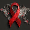 World AIDS Day is a global commitment Royalty Free Stock Photo