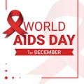 World AIDS Day poster design