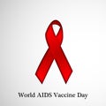 World AIDS Vaccine Day background Royalty Free Stock Photo