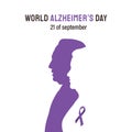 World Alzheimer`s day banner