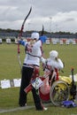 WORLD ARCHERY CHAMPIONSHIPS IN DENMARK Royalty Free Stock Photo