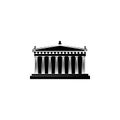 World Attractions. Parthenon symbol