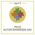 World Autism Awareness Day, April 2