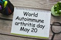 World Autoimmune Arthritis day may 20