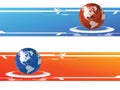 World banner Royalty Free Stock Photo