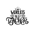 World best teacher