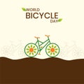 World Bicycle Day Concept