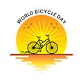 World Bicycle Day Concept