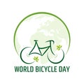 World Bicycle Day Concept