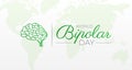 World Bipolar Day Background Illustration Banner Royalty Free Stock Photo