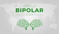 World Bipolar Day Illustration Design Royalty Free Stock Photo