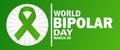 World Bipolar Day