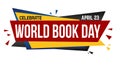 World book day banner design
