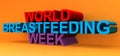 World breastfeeding week