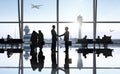 World Business People in the Airport Royalty Free Stock Photo