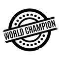 World Champion rubber stamp