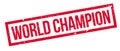 World champion rubber stamp