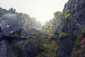 World chasm in Iceland