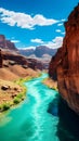 World class photograph of the most amazing arizona river. Ai Generated.NO.03