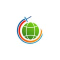 World Clean logo vector template, Creative Clean logo design concepts