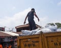 World Cleanup day event in central java Indonesia