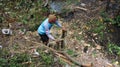 World Cleanup day event in central java Indonesia