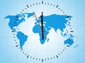 World clock Royalty Free Stock Photo