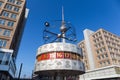 The World Clock (Weltzeituhr) at Alexanderplatz in Berlin Royalty Free Stock Photo