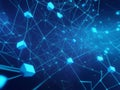 The world of communicationg lobal network, Generative AI Illustration
