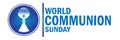 World Communion Sunday Vector illustration