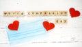 World Compassion Day.words from wooden cubes with letters photo Royalty Free Stock Photo