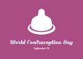 World Contraception Day vector