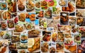 World Cuisine Chicken Collage Royalty Free Stock Photo