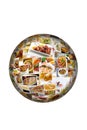 World Cuisine Collage Globe