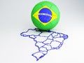 World Cup Brazil 2014 Royalty Free Stock Photo