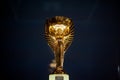 World Cup in German football museum. Trophy of Jules Rimet