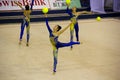 World Cup of Rhythmic Gymnastics 2012 Royalty Free Stock Photo