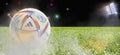 2022 world cup soccer ball on turf