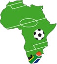 World cup south africa 2010 Royalty Free Stock Photo